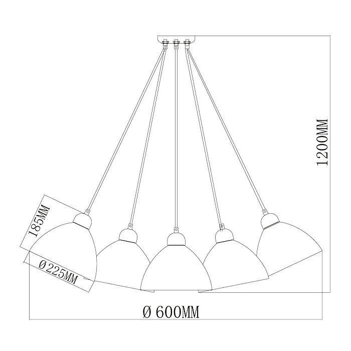 Люстра MW-Light 365014505